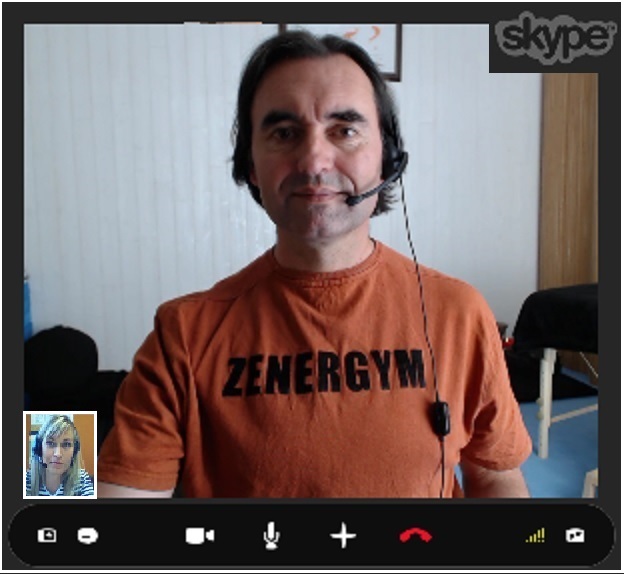 Zenergym Coaching a distance sur Skype
